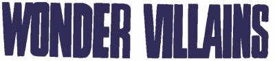 logo Wonder Villains